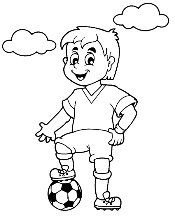 Soccer Coloring Pages Printable for Free Download