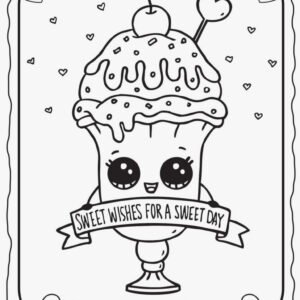 Sweet Ice Cream Dream Shopkin Coloring Pages - Ice Cream Coloring Pages -  Coloring Pages for Kids and Adults