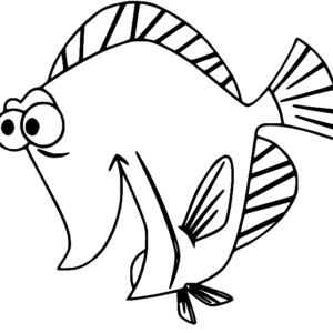 Finding Dory Coloring Pages Printable for Free Download