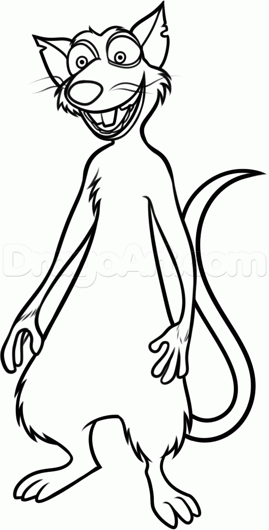 The Nut Job Coloring Pages Printable for Free Download