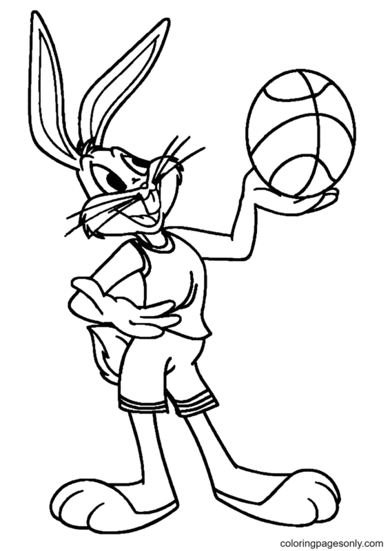 Basketball Coloring Pages Printable for Free Download