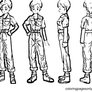 Dragon Ball Super: Super Hero Coloring Pages Printable for Free Download