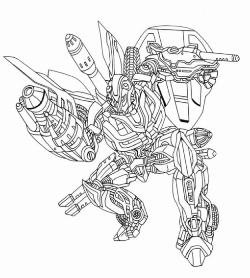 Bumblebee Coloring Pages Printable for Free Download