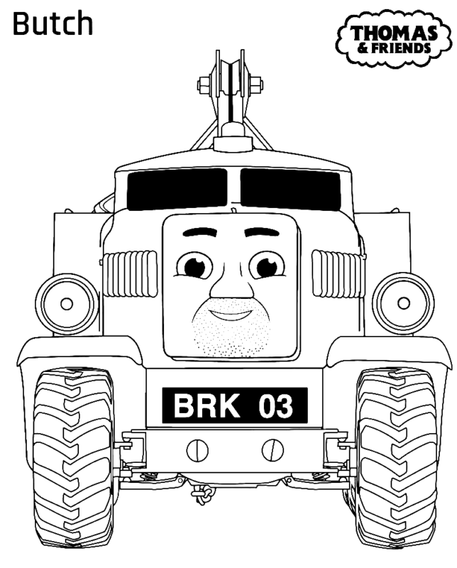 Thomas and Friends Coloring Pages Printable for Free Download