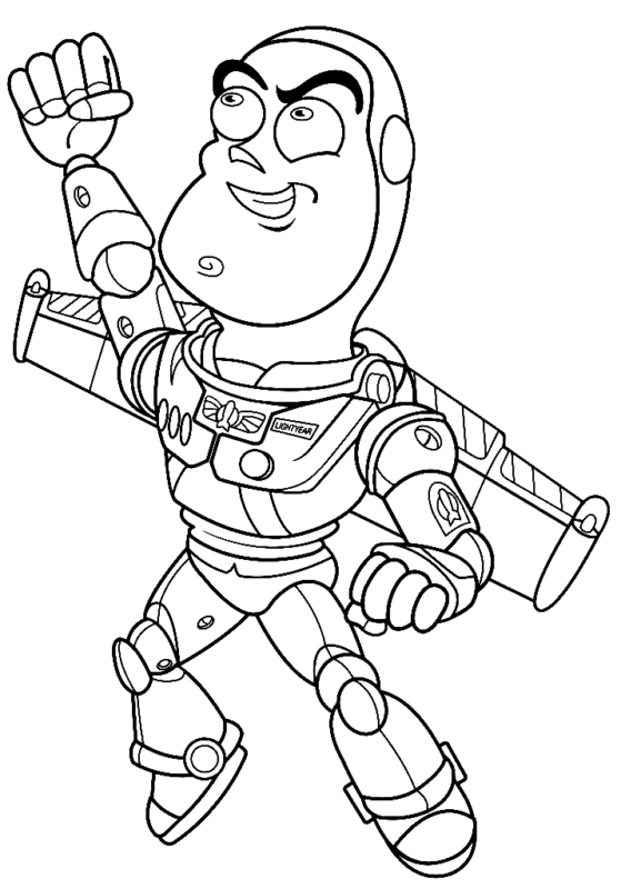 Buzz Lightyear Coloring Pages Printable for Free Download