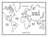 World map Coloring Pages Printable for Free Download