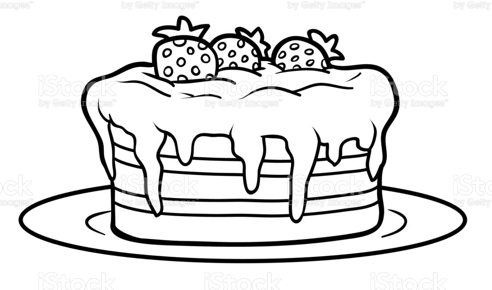 Cake Coloring Pages Printable for Free Download