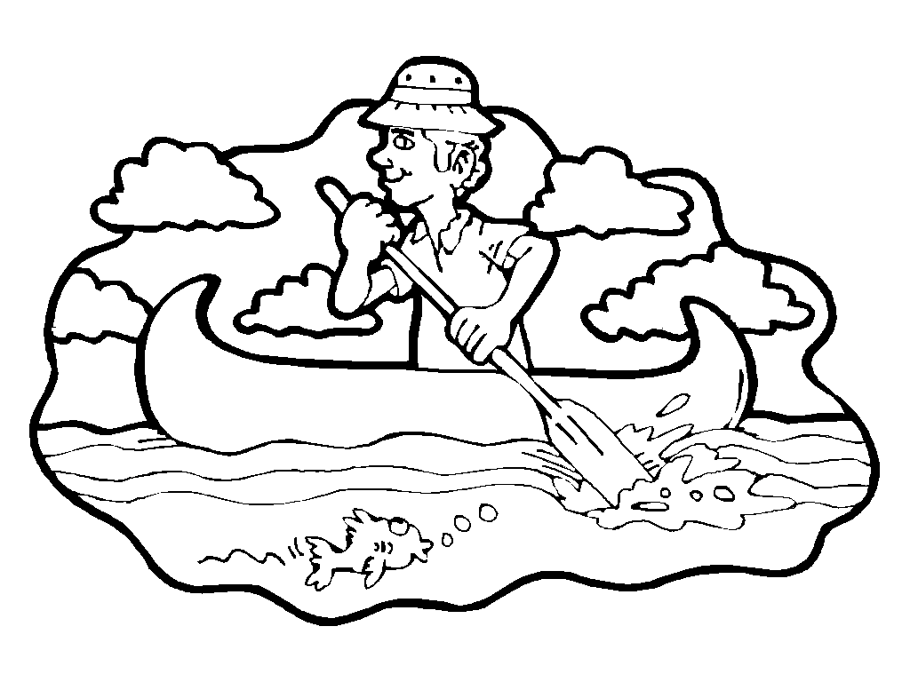 Water Sports Coloring Pages Printable for Free Download