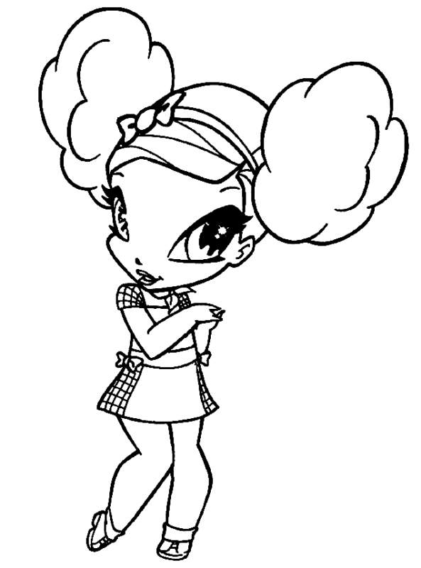 Pop Pixie Coloring Pages Printable for Free Download