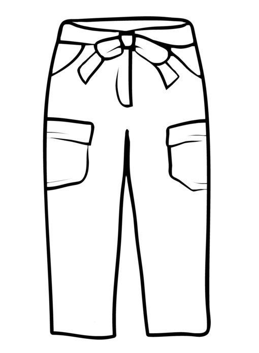 Pants Coloring Pages Printable for Free Download