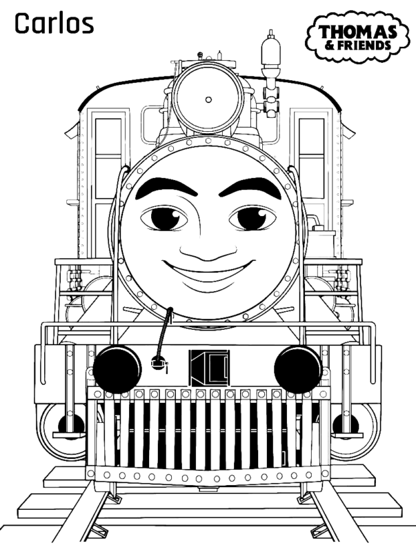 Thomas and Friends Coloring Pages Printable for Free Download