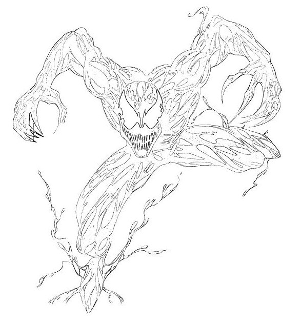Carnage Coloring Pages Printable for Free Download