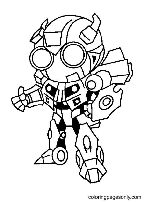 Bumblebee Coloring Pages Printable for Free Download