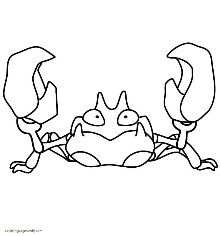 Crab Coloring Pages Printable for Free Download