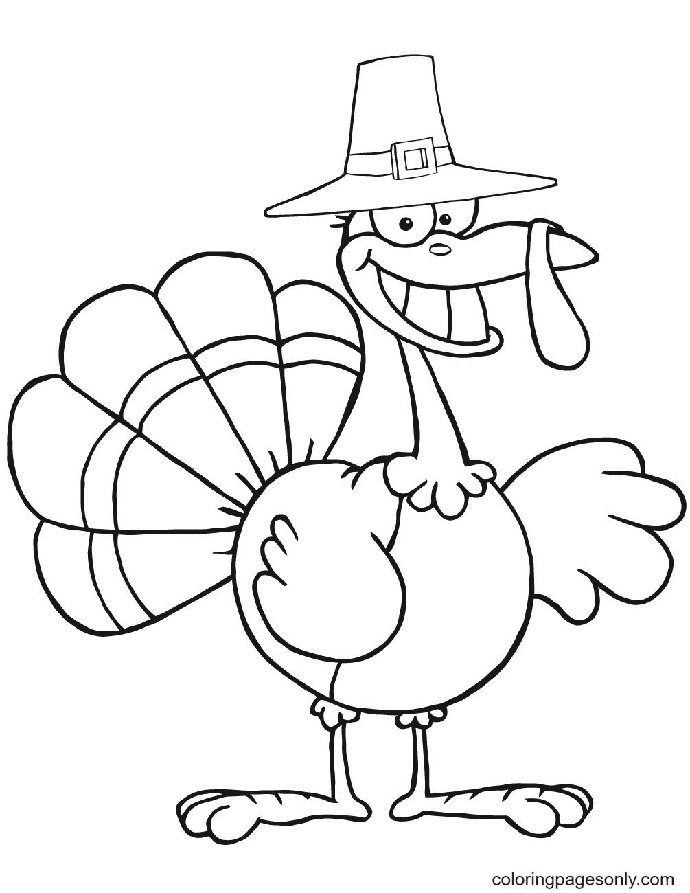 Turkey Coloring Pages Printable for Free Download