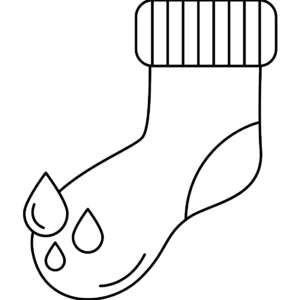 Socks Coloring Pages Printable for Free Download
