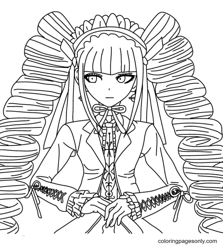 Danganronpa Coloring Pages Printable for Free Download