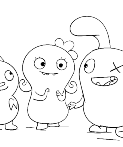 UglyDolls Coloring Pages Printable for Free Download