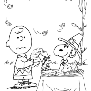 Charlie Brown Christmas Coloring Pages Printable for Free Download