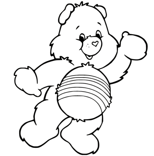 Care Bears Coloring Pages Printable for Free Download