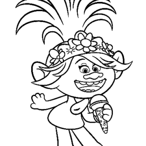 Poppy Coloring Pages Printable for Free Download