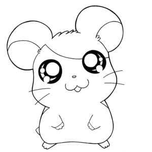 Hamster Coloring Pages Printable for Free Download