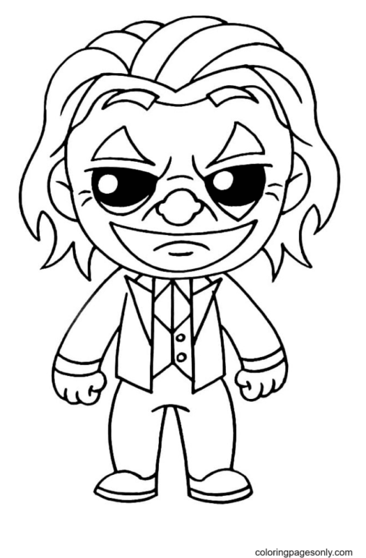 Joker Coloring Pages Printable For Free Download