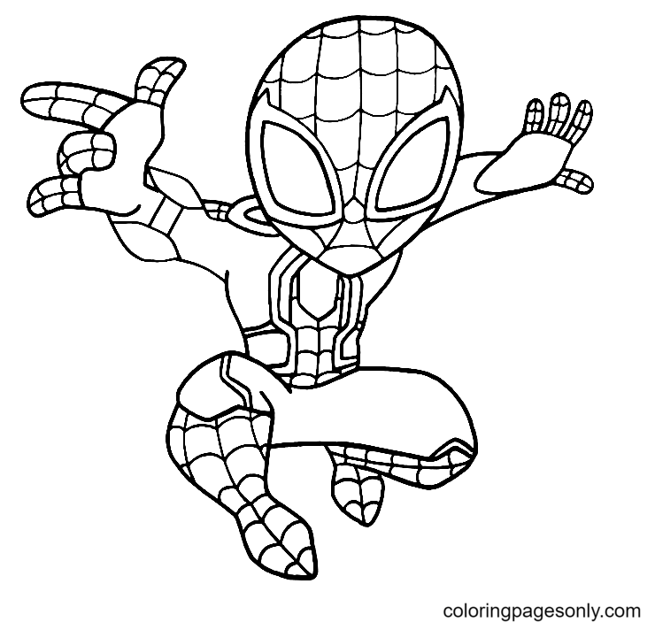 Spider-Man: No Way Home Coloring Pages Printable for Free Download