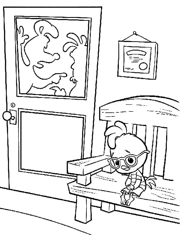 Chicken Little Coloring Pages Printable for Free Download
