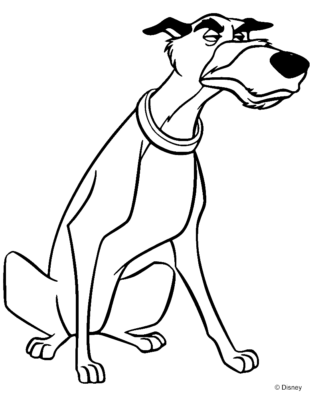 Fox and the Hound Coloring Pages Printable for Free Download