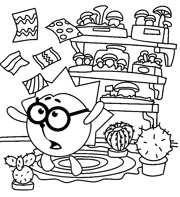 KikoRiki Coloring Pages Printable for Free Download