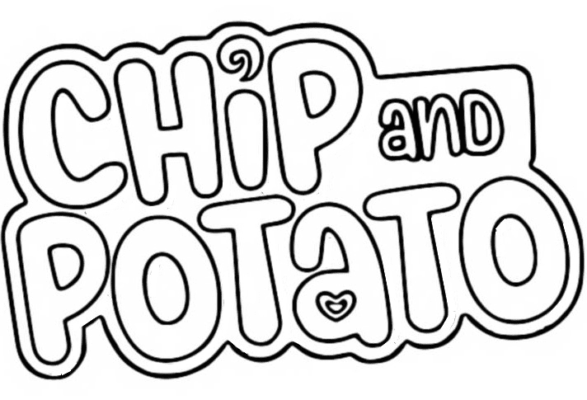 Chip and Potato Coloring Pages Printable for Free Download