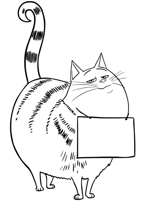 The Secret Life of Pets Coloring Pages Printable for Free Download