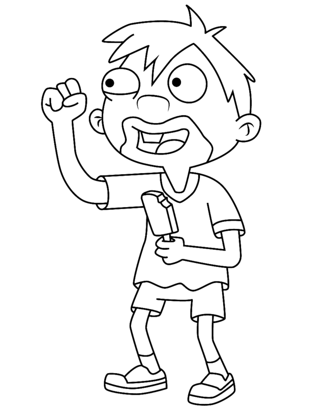 Hey Arnold! Coloring Pages Printable for Free Download