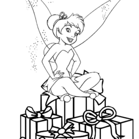 Tinkerbell Coloring Pages Printable for Free Download