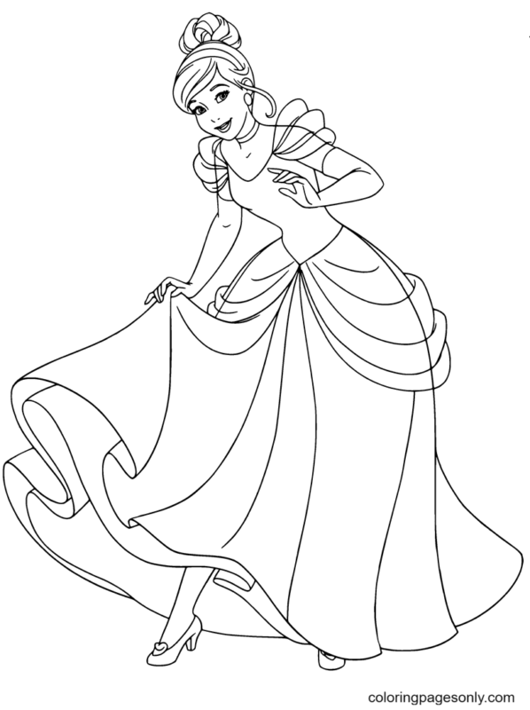 Princess Coloring Pages Printable for Free Download