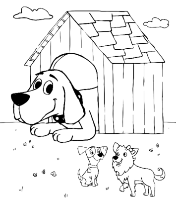 Clifford Coloring Pages Printable for Free Download