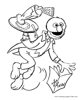 Grover Coloring Pages Printable for Free Download