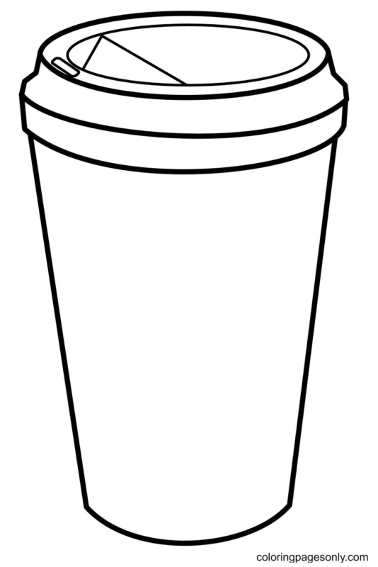 Starbucks Coloring Pages Printable for Free Download