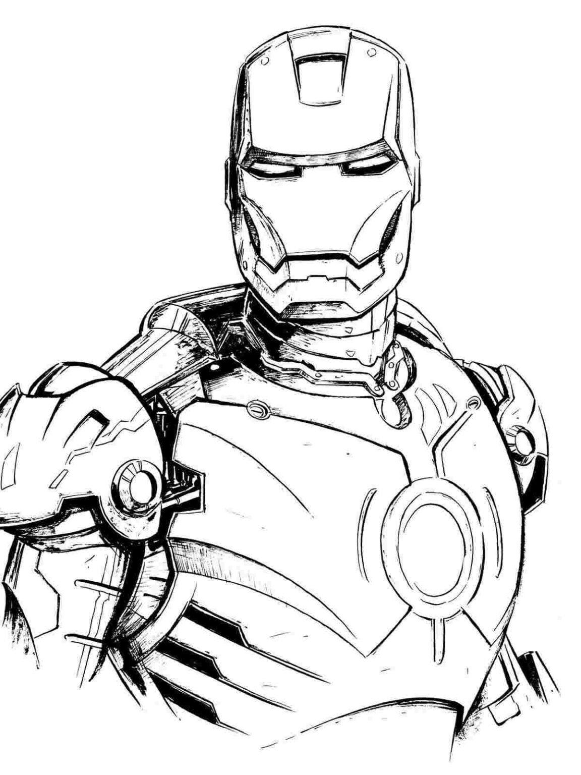 Iron Man Coloring Pages Printable For Free Download