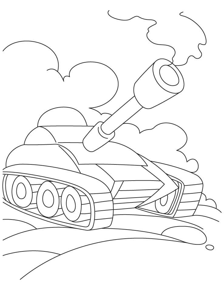 Tank Coloring Pages Printable for Free Download