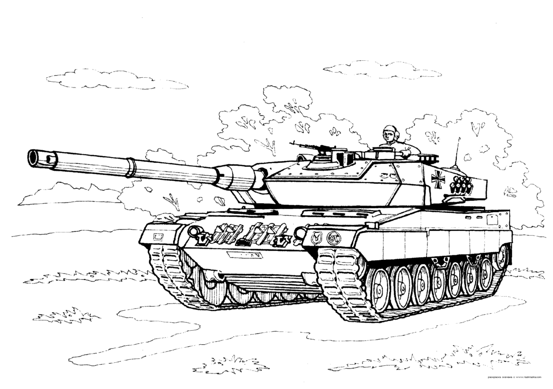 Tank Coloring Pages Printable for Free Download