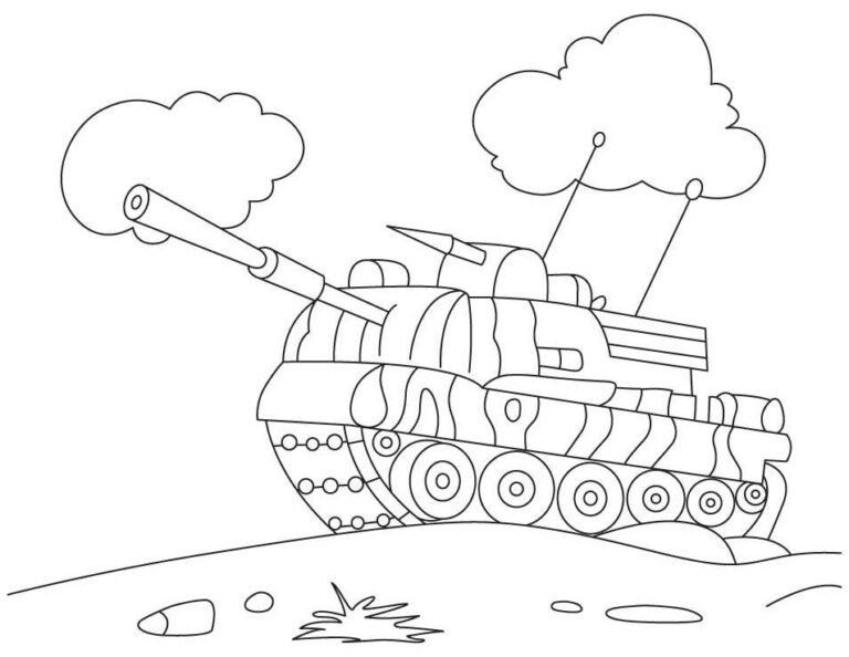 Tank Coloring Pages Printable for Free Download