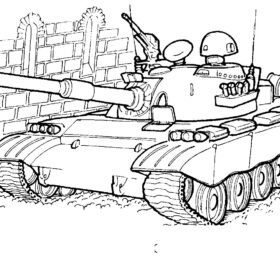 Tank Coloring Pages Printable for Free Download