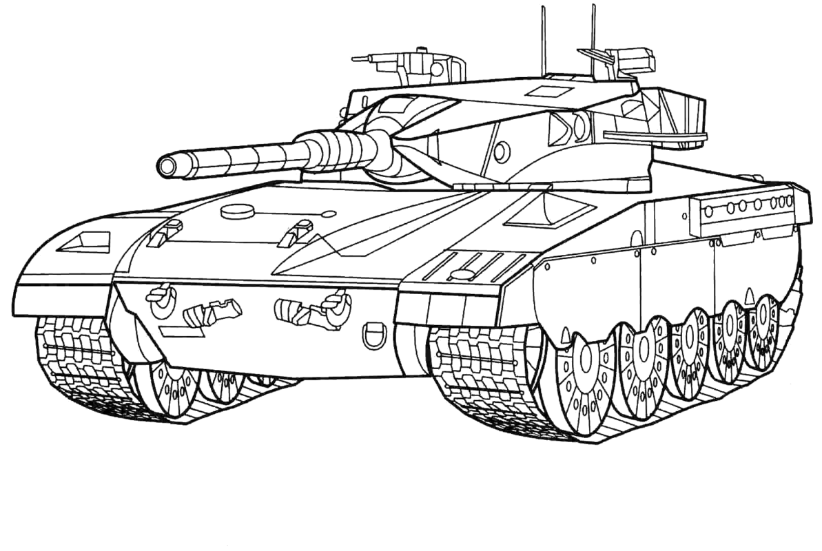 Tank Coloring Pages Printable for Free Download