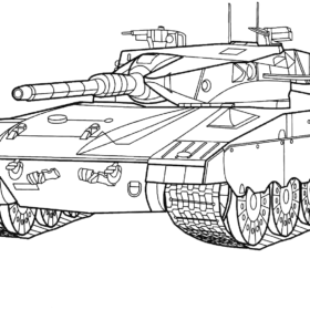 Tank Coloring Pages Printable for Free Download