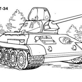 Tank Coloring Pages Printable for Free Download