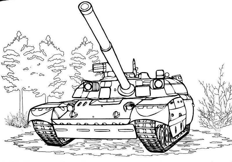 Tank Coloring Pages Printable for Free Download