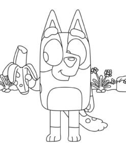 Bluey Coloring Pages Printable for Free Download