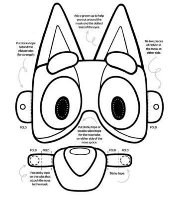 Bluey Coloring Pages Printable for Free Download